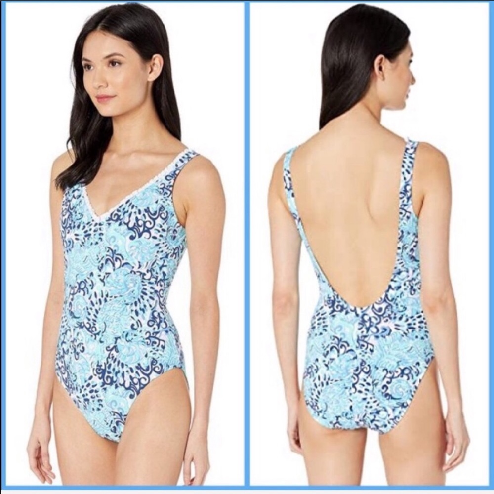 NWT Lilly Pulitzer Araza bathing suit - Picture 3 of 9